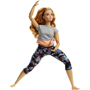 Barbie made to move brunett