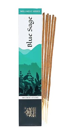 Rökelse Blue Sage - Himalaya Incense 