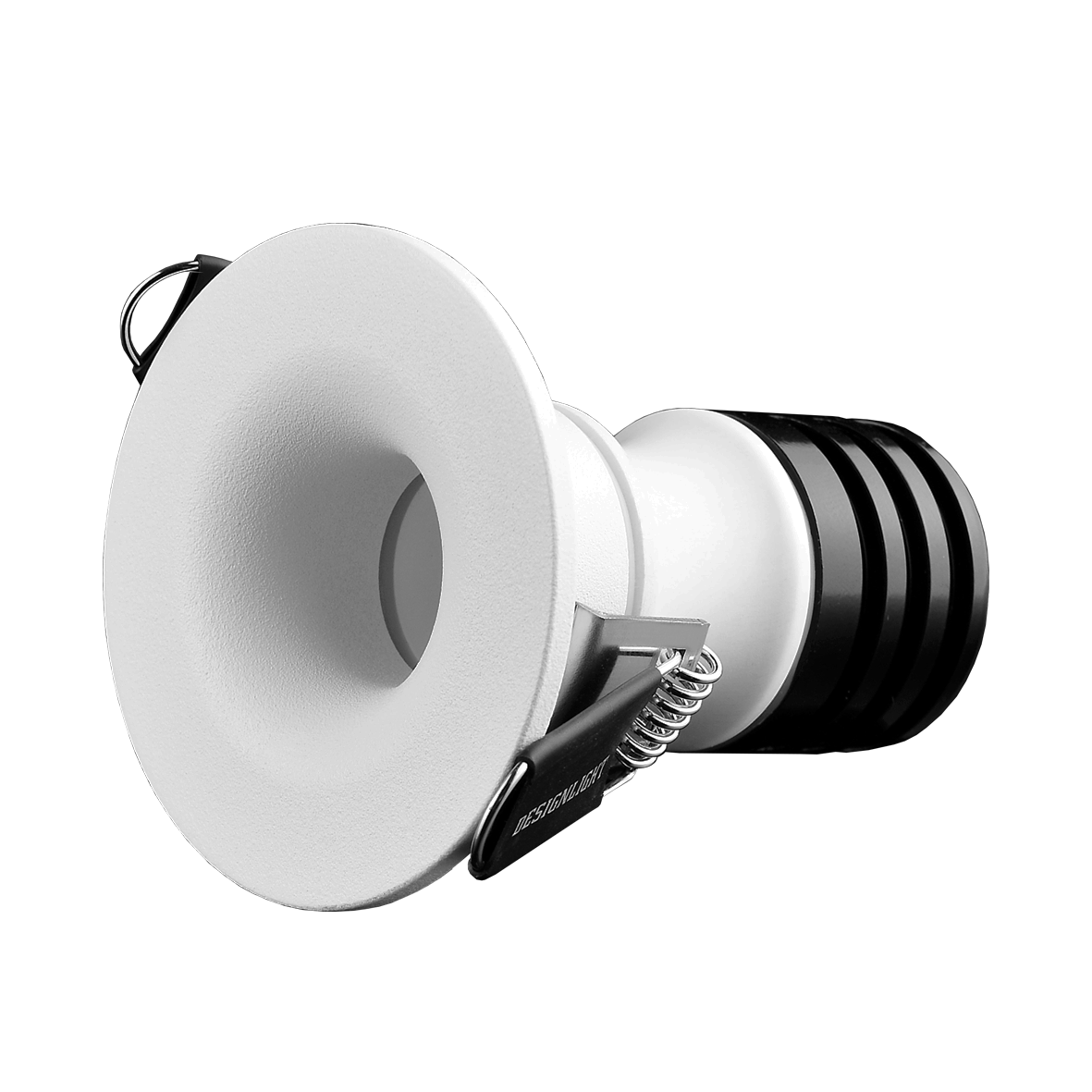 DESIGNLIGHT Downl D-LS1016 4,3W 3000K Vit IP44 inkl. drivdon