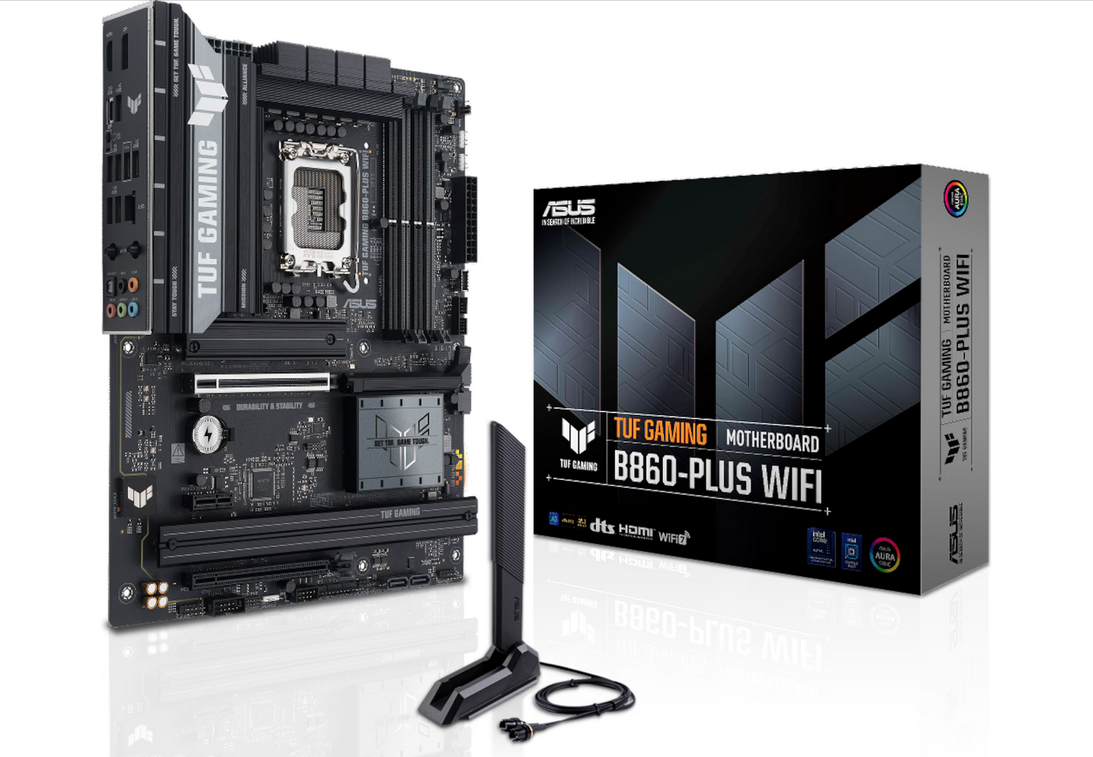Intel 5 Core Ultra uppgraderingspaket | Intel Core Ultra 5 | 16GB DDR5 | ASUS TUF Gaming B860-Plus WiFi | Intel kylare | - 3