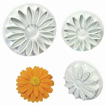 PME SUNFLOWER/DAISY/GERBERA PLUNGER CUTTER SET/3