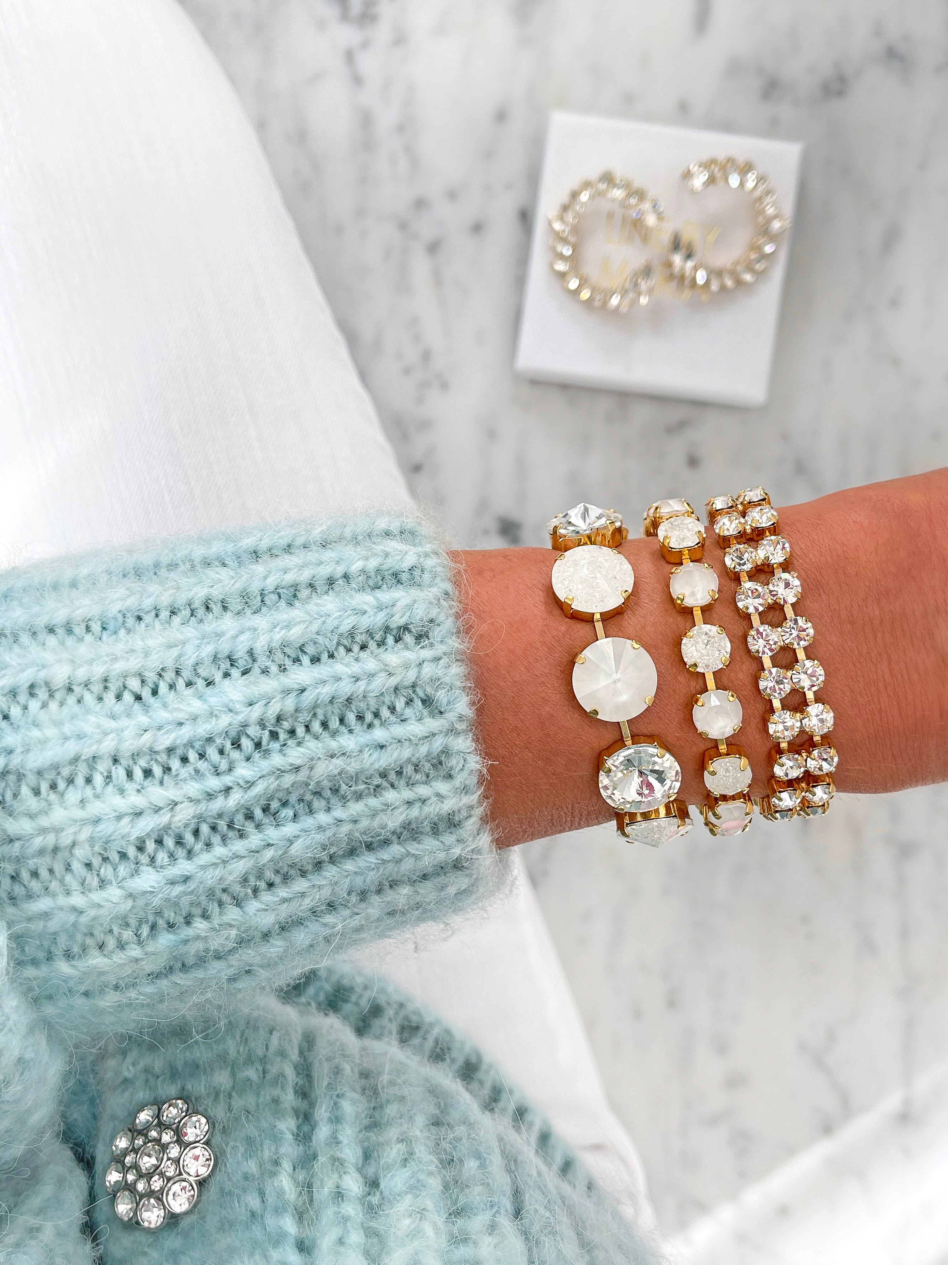 Bracelet Maya Crispy White Gold - 2