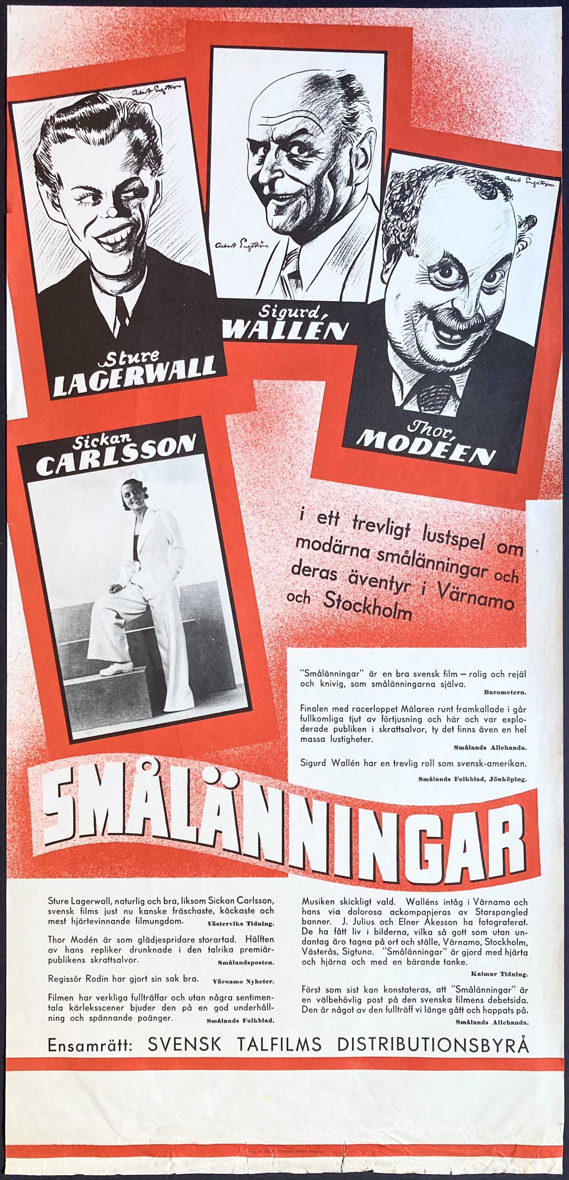 SMÅLÄNNINGAR (1935)