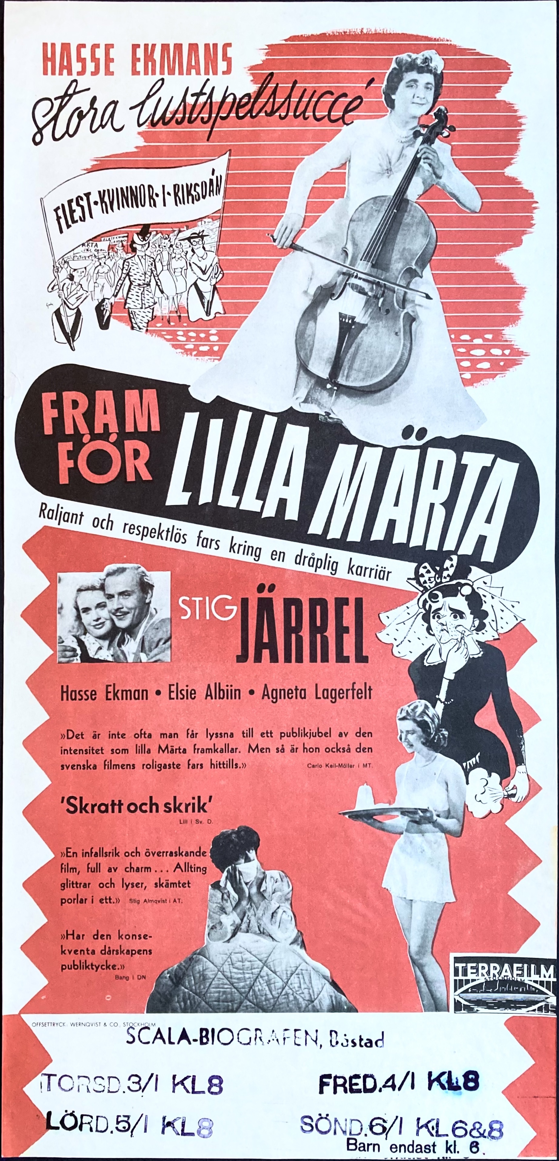 FRAM FÖR LILLA MÄRTA (1945)