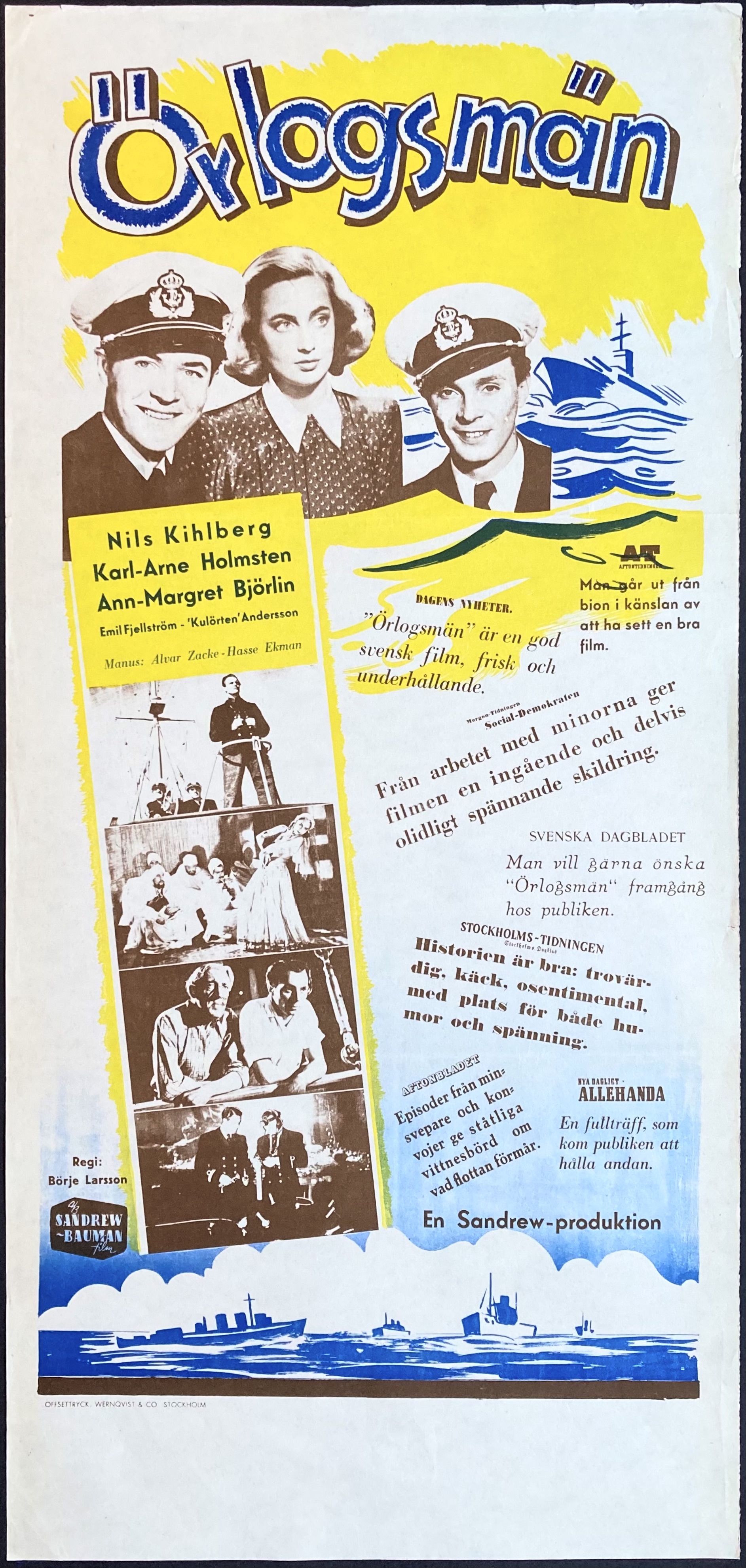 ÖRLOGSMÄN (1943)