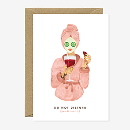 Do Not Disturb card
