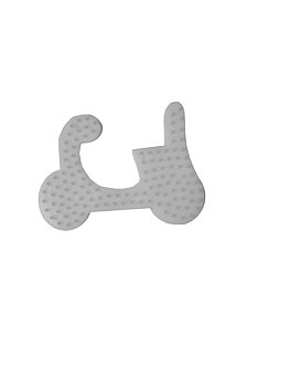 Pärlplatta elscooter