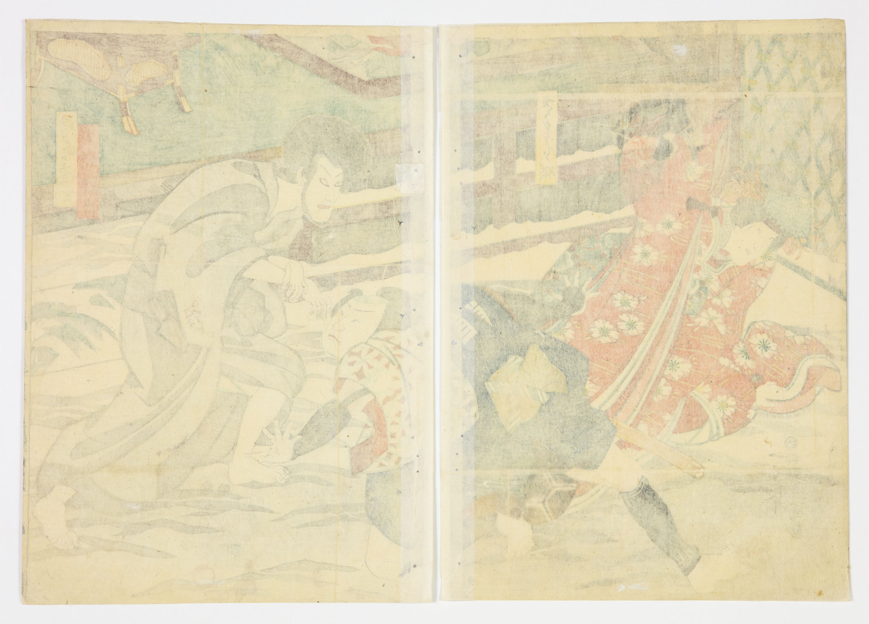 Utagawa Kunisada I (Toyokuni III) - Japanese Woodblock Print 1852 - 2