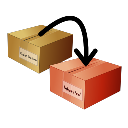 Medium red cardboard box