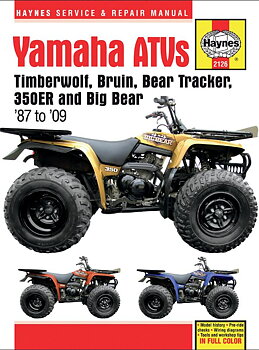 Verkstadshandbok Yamaha 250/350/400 1987-2010