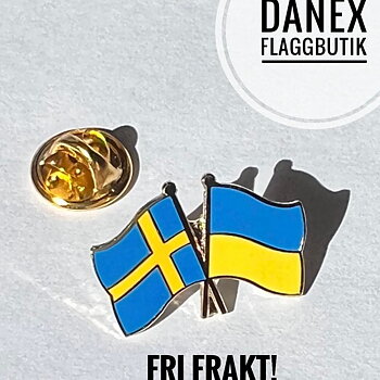 Pins Sverige / Ukraina