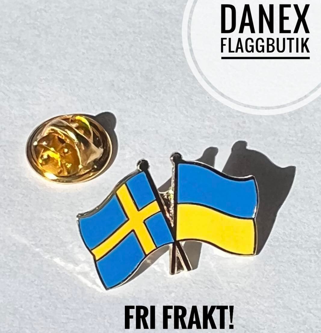 Pins Sverige / Ukraina 