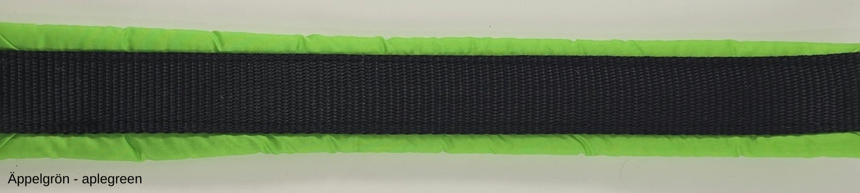 HALSBAND polstrad halvstryp, 25mm svart band - 7