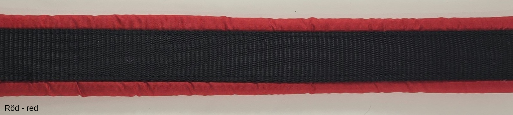 HALSBAND polstrad halvstryp, 25mm svart band - 19