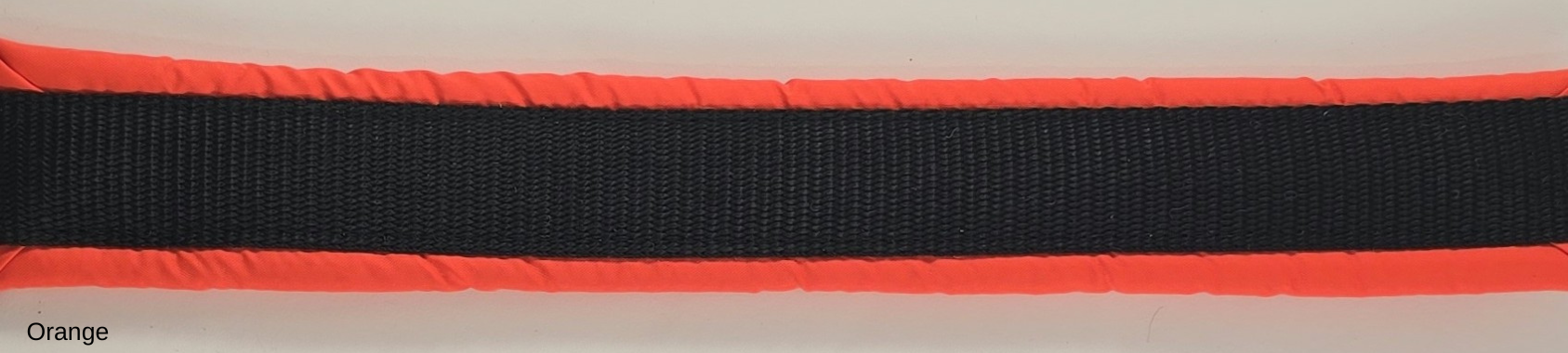 HALSBAND polstrad halvstryp, 25mm svart band - 17