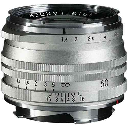 Voigtlander Nokton 50mm / 1: 1.5 Vintage Line aspherical VM II MC – för filmskapare - 2