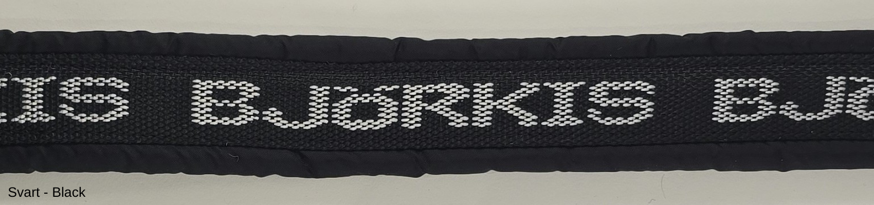HALSBAND polstrad halvstryp med 25mm BJÖRKIS BAND - 26