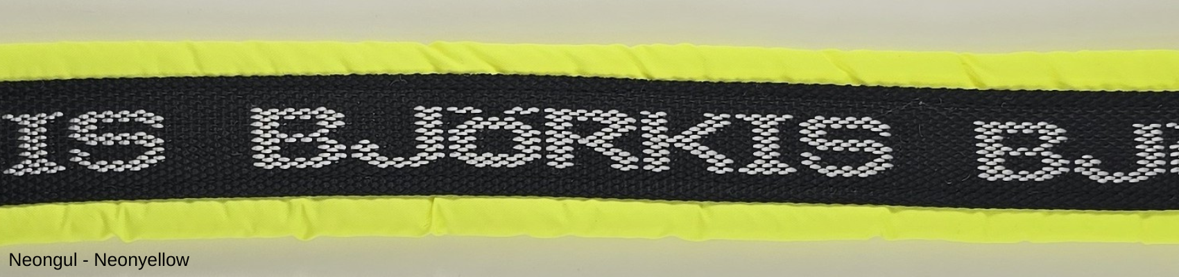 HALSBAND polstrad halvstryp med 25mm BJÖRKIS BAND - 7