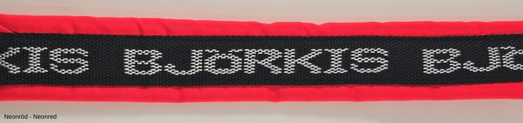 HALSBAND polstrad halvstryp med 25mm BJÖRKIS BAND - 11