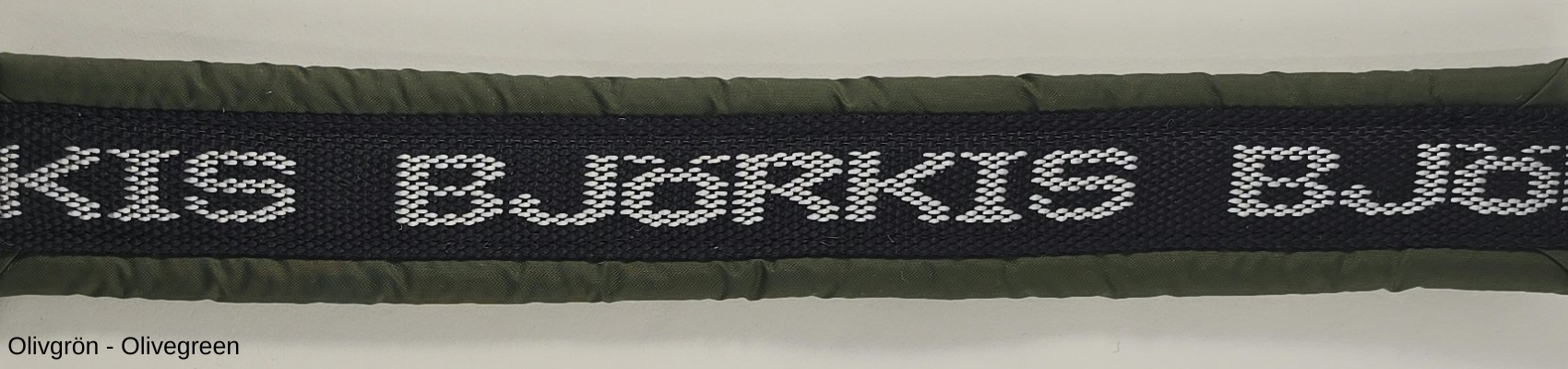 HALSBAND polstrad halvstryp med 25mm BJÖRKIS BAND - 19