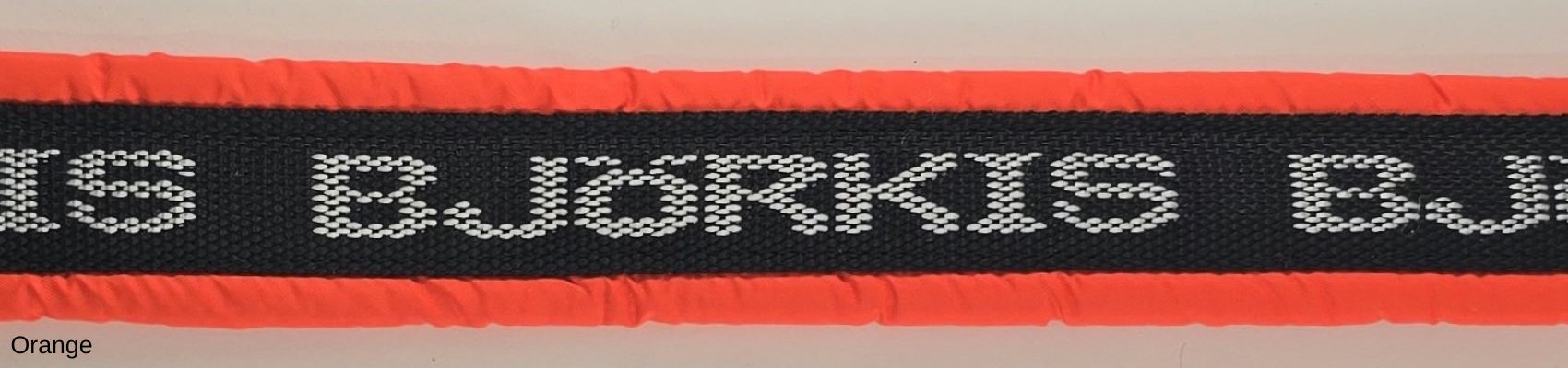 HALSBAND polstrad halvstryp med 25mm BJÖRKIS BAND - 10