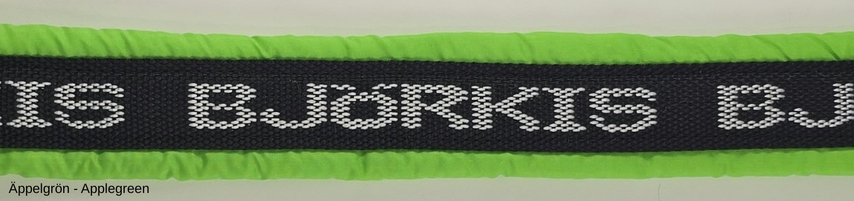 HALSBAND polstrad halvstryp med 25mm BJÖRKIS BAND - 17