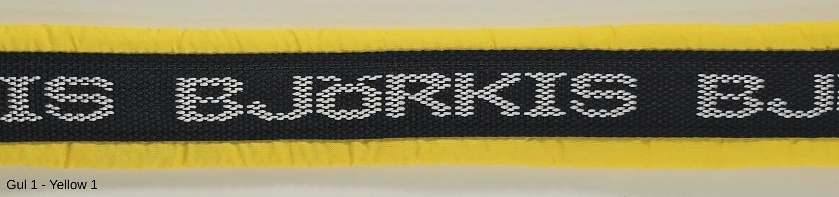 HALSBAND polstrad halvstryp med 25mm BJÖRKIS BAND - 8