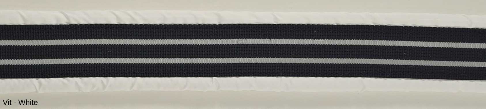 HALSBAND polstrad halvstryp med REFLEX, 25mm band - 21