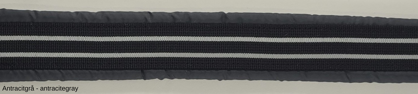 HALSBAND polstrad halvstryp med REFLEX, 25mm band - 31