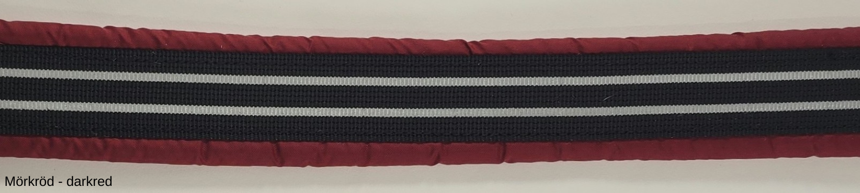 HALSBAND polstrad halvstryp med REFLEX, 25mm band - 25