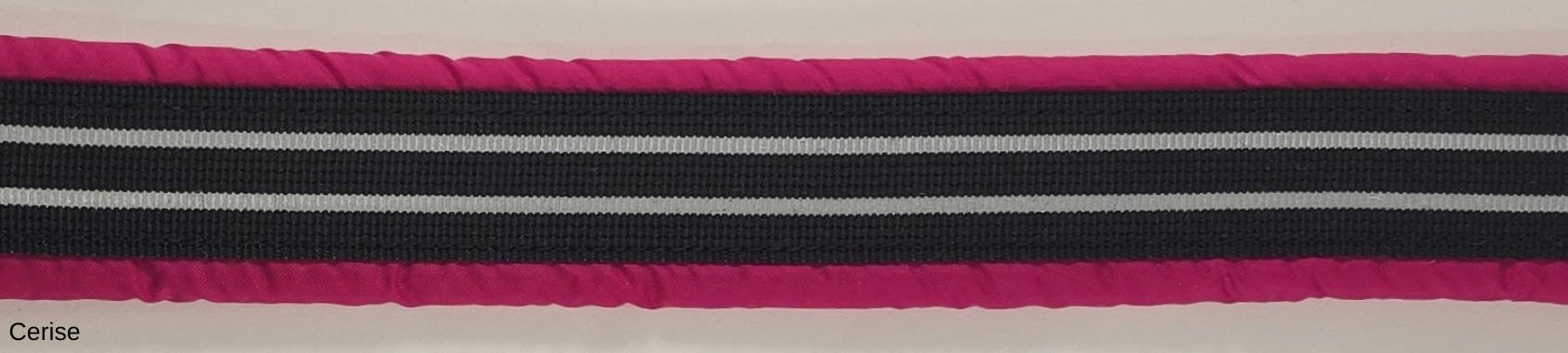 HALSBAND polstrad halvstryp med REFLEX, 25mm band - 20