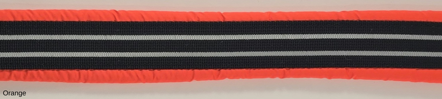 HALSBAND polstrad halvstryp med REFLEX, 25mm band - 22
