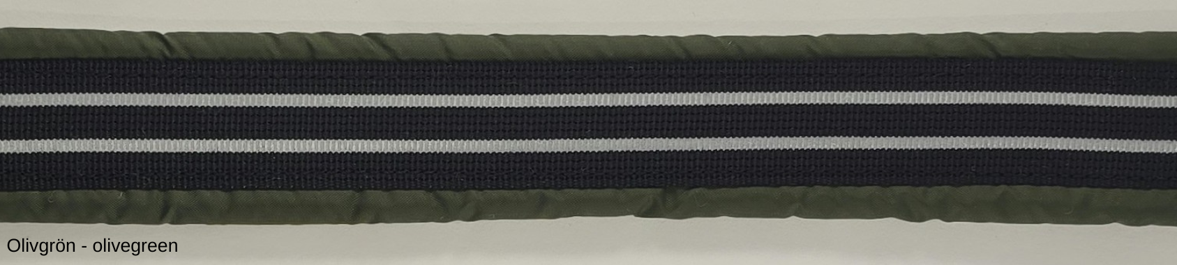 HALSBAND polstrad halvstryp med REFLEX, 25mm band - 14