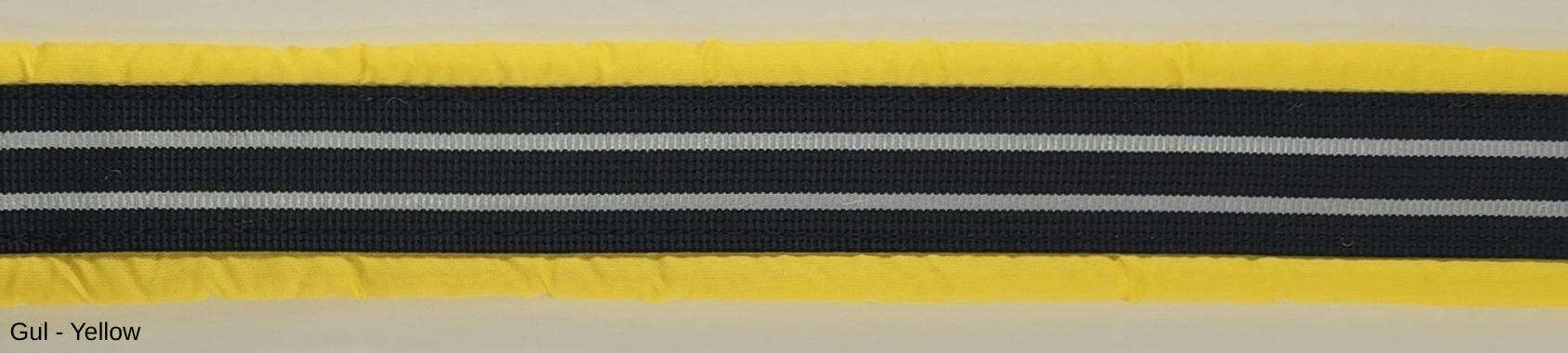 HALSBAND polstrad halvstryp med REFLEX, 25mm band - 16