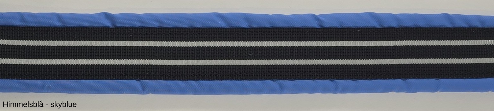 HALSBAND polstrad halvstryp med REFLEX, 25mm band - 29