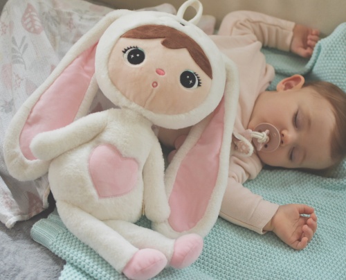 Cream Rabbit 48 cm - doll with the child's name  - 16