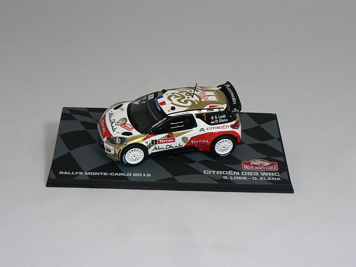 Citroen DS3 WRC #1  ( Monte-Carlo S.Loeb/D.Elena )  1:43  Champion Rally Cars