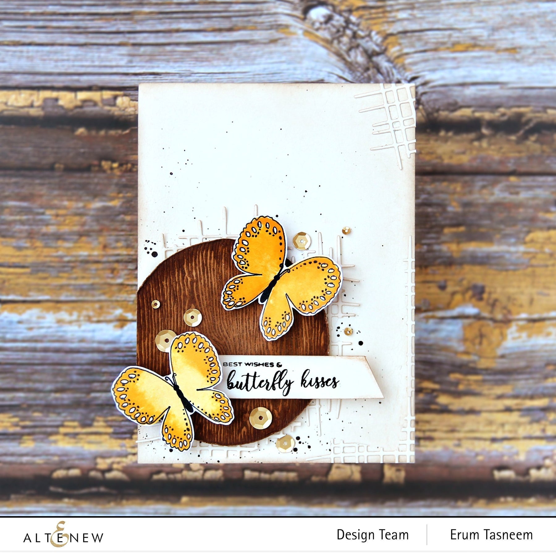 ALTENEW -Butterfly Kisses Stamp & Die Bundle - 2