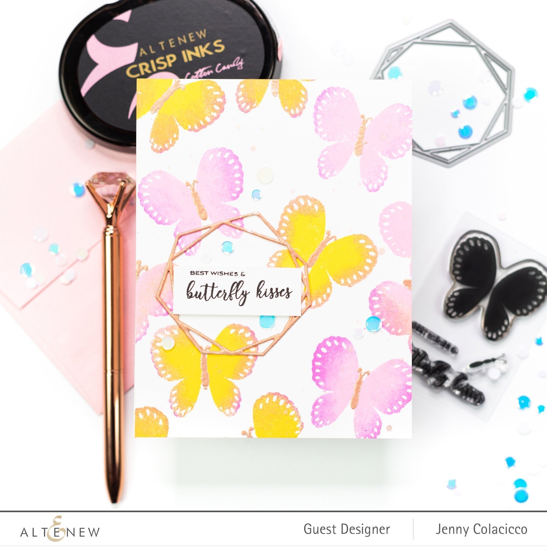 ALTENEW -Butterfly Kisses Stamp & Die Bundle - 6