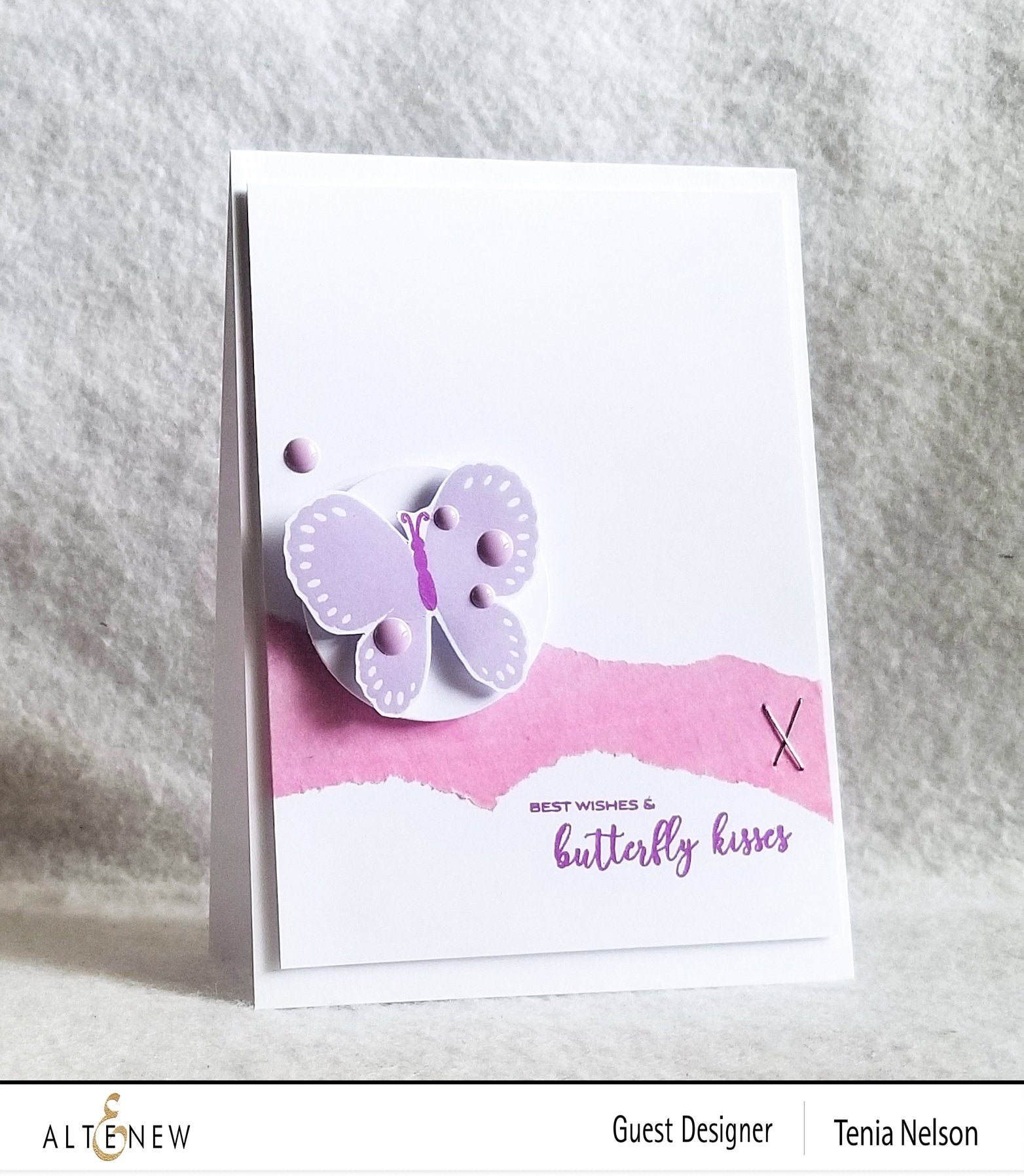 ALTENEW -Butterfly Kisses Stamp & Die Bundle - 9