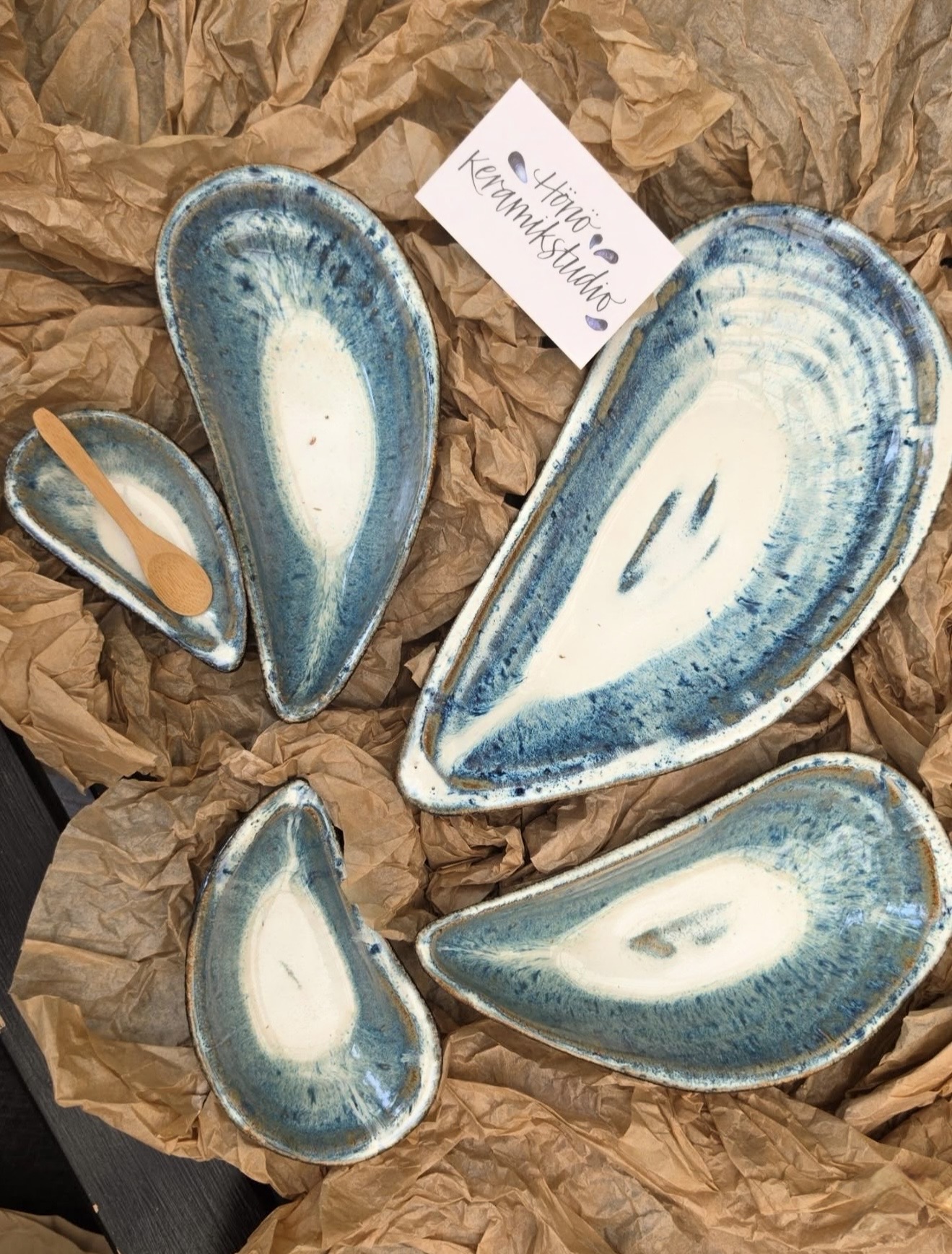 Blåmusslan Skål 13 cm - 6
