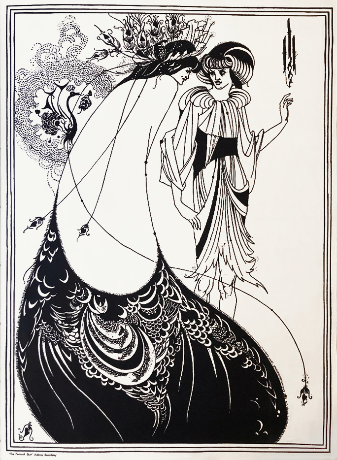 BEARDSLEY, AUBREY – THE PEACOCK SKIRT 