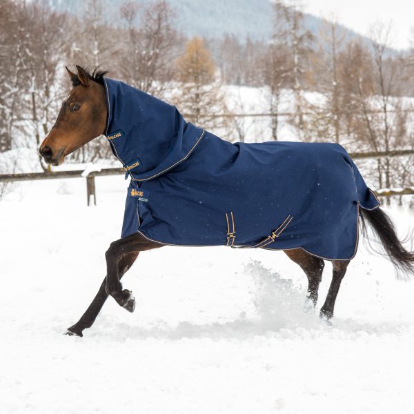 Bucas Irish Combi Neck - Navy / Gold - 3