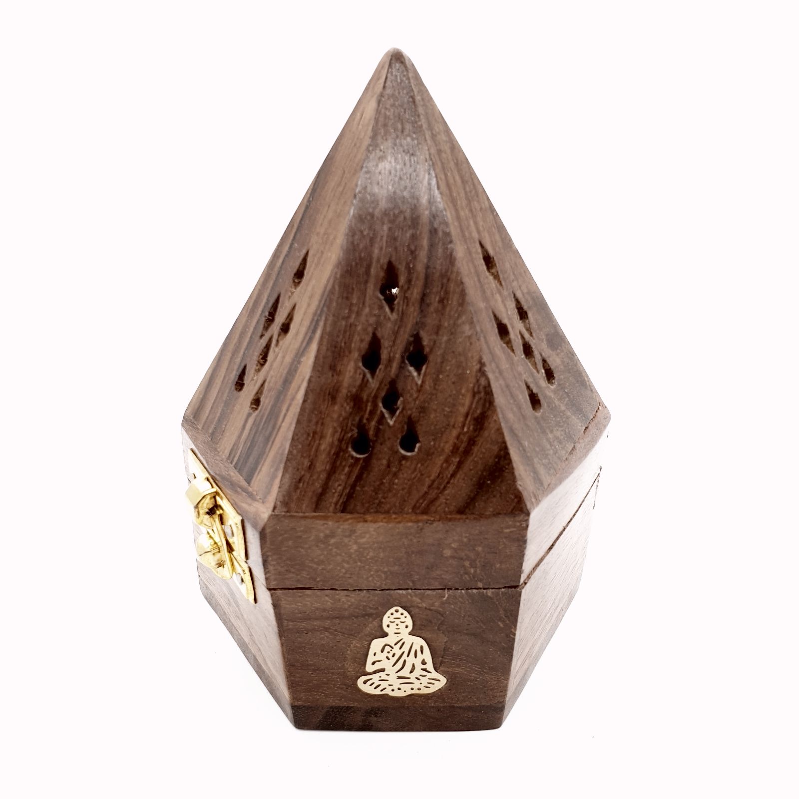 Kon Rökelsehållare Pyramid - Buddha /Yin Yang / Elefant - 2
