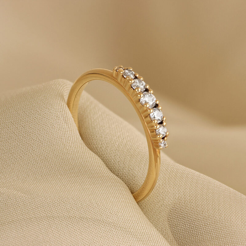 Ring Gabriella diamanter guld 18 karat 