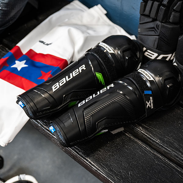 Bauer SG X Jr benskydd S24 - 4