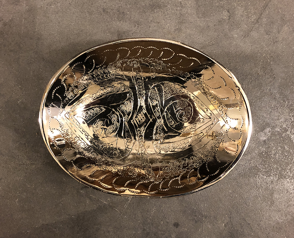 SOAP DISH silver