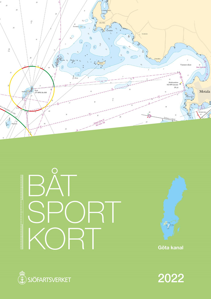 Seekarte Göta Kanal 2022