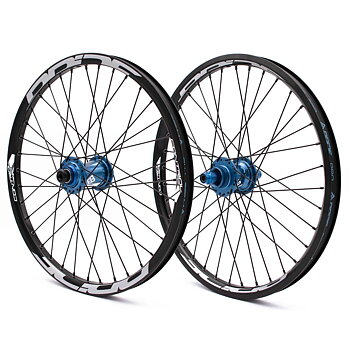  PRIDE CONTROL PRO 36H WHEELSET BLUE