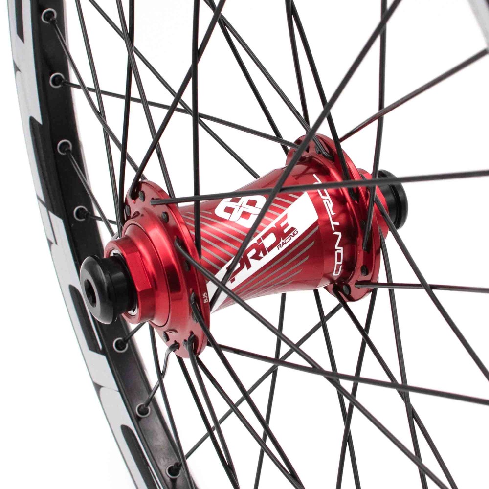 PRIDE CONTROL PRO 36H WHEELSET RED - 3